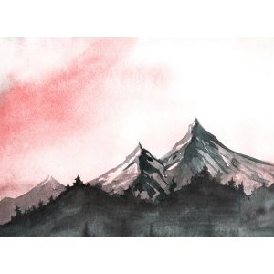 118608 Фототапет  Mountain Paint 2