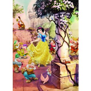 4-494 Photomural Dancing Snow White