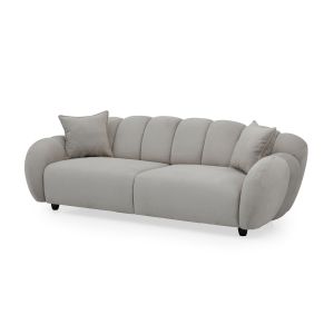Three Seater Sofa Mika Piena 202 L.Grey