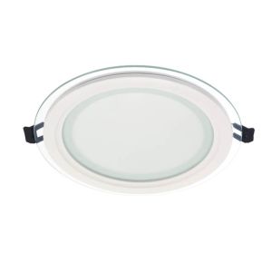 V2023470 Led Thin Panel Square Glass 16w 4000k Lena-Rg