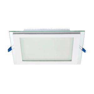 V2023520 Led Thin Panel Square Glass 12w 3000k Lena-Sg
