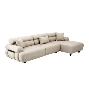 Right Corner Sofa Mika Nevada 211 Ecru