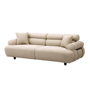 Three Seater Sofa Mika Nevada 213 Beige