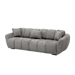 Three Seater Sofa Mika Orlando 233 D.Grey