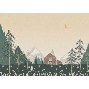 IAX8-0008 Фототапет Little Farm