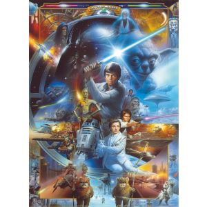 4-441 Star Wars Luke Skywalker Collage