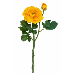 Изкуствено цвете Камелия Yellow