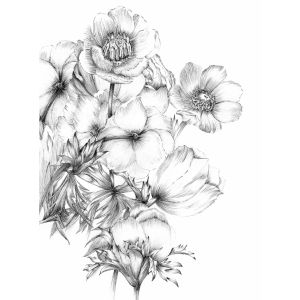 XXL2-1035 PHOTOMURAL EMBROIDERY 184/248 СМ