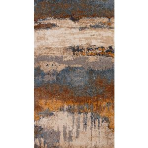 B0555a D.Orange/Cream Mika Rug Cyrus