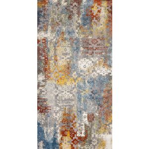 7599a S.Grey/Blue Rug Anora