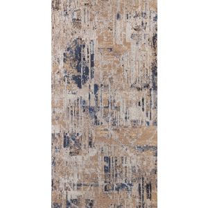 A2506a.D.Beige/L.Blue Rug Springs