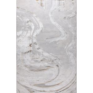 6177a.S.L.Grey/P.Gold Mika Melia Rug