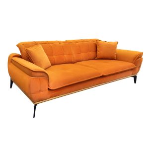 Three Seater Sofa Gloria S1007 Orange