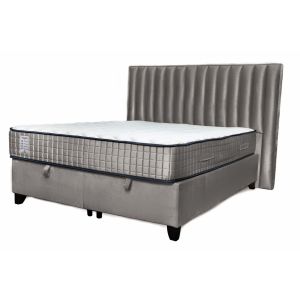 Bed Set With Mattress Mika Regal Med. Grey Sb21