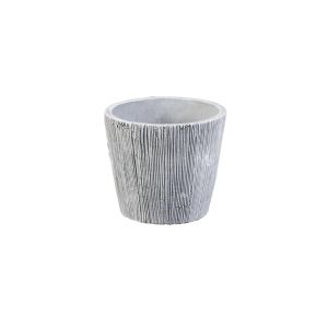 G19110135-1 /4-1/3-1/2-1 Ceramic pot, grey
