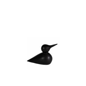 G230174 Керамична Птица Черна Малка