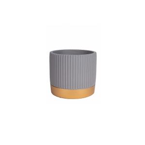 G230513-2/2-2/1-2 Ceramic Pot Dark Gray