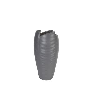 G23056/5/4/3-1 Ceramic Vase Grey