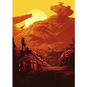 IADX4-027 фототапет Star Wars Jakku Star Destroyer