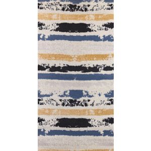 Bb825a.Ivory/L.Blue Rug Springs