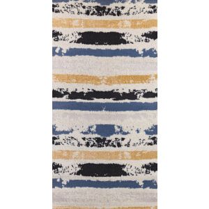 Bb825a.Ivory/L.Blue Rug Springs