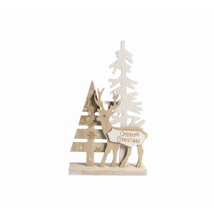 G1911055 Decoration Deer&Xmas Tree