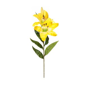 Изкуствено цвете Крем Yellow