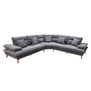Corner Sofa Alonzo G1286 D.Grey