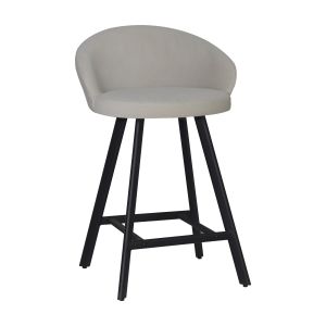 Bar stool Saki Anka 4 L.Grey