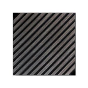 Акустичен Стенен Панел Mika Acoustic Diagonal Anthracite-20wv 60/60см