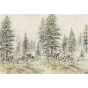 DD117845 Фототапет Aquarel Forest 2