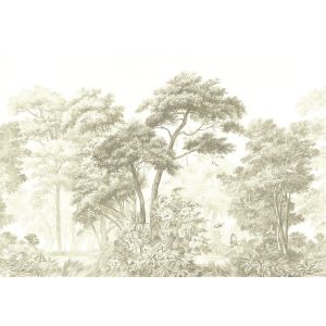 BL4-031 Photomural Orinoco Sepia