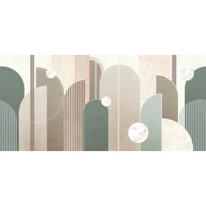 BL6-067 Photomural Beige Archway