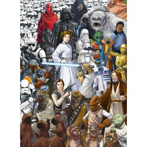 4-4111 Фототапет Star Wars Classic Cartoon Collage