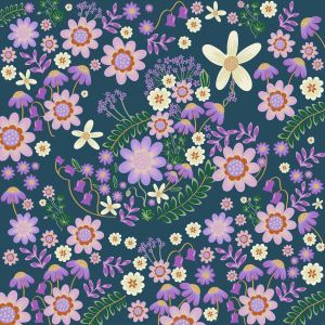 DX5-215 Фототапет Disney Minnie Mouse Gardening Club Blue