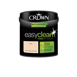 5093524.Taupe Gravel Interior paint Crown  Easyclean Matt