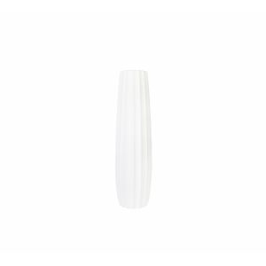 G1804080-3 Ceramic vase, white