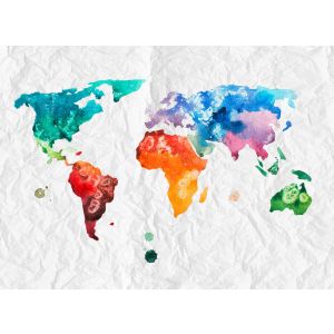 118698 Фототапет Colourful World 2