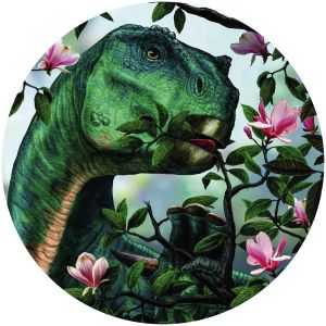 DNG1-003 фототапет DOT Iguanodon eating Flowers