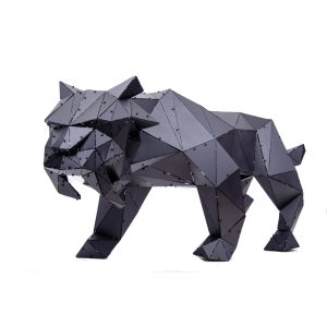 Tiger XL 3D Metal Art