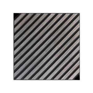 Акустичен Стенен Панел Mika Acoustic Diagonal Grey-22wv 60/60см