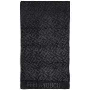 Beach Towel Feel & Touch Icon Black