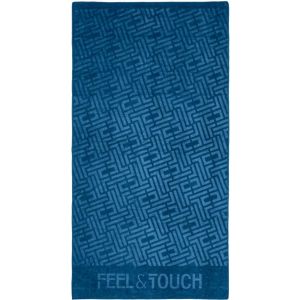 Beach Towel Feel & Touch Icon Ocean Blue