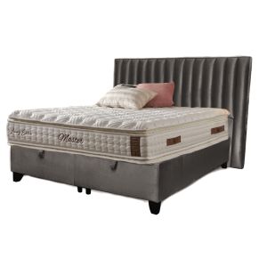 Bed set with mattress Master D.Grey Sb06