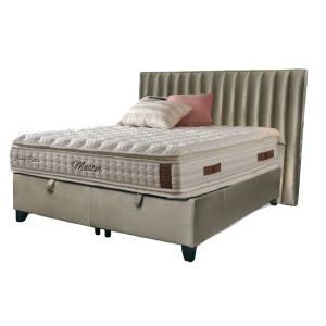Bed set with mattress Mika Master.Mocca Sb39