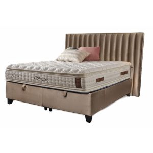 Bed set with mattress Mika Master.Taupe Sb38