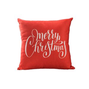 MM06 Red White Cushion Christmas