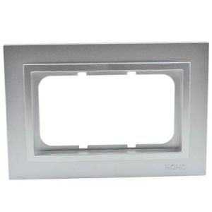 Despina Рамка За Двоен Контакт Сребро