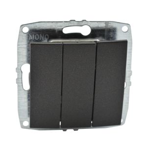 Despina Механизъм Ключ Троен Графит