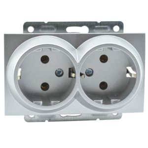 Despina Механизъм Контакт Двоен Сребро